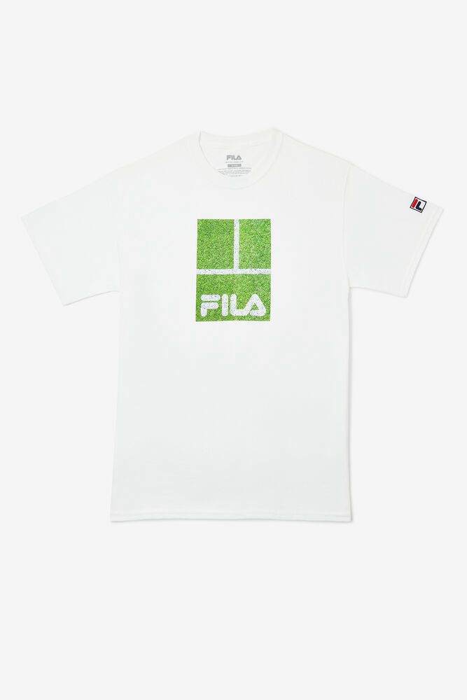 Fila T-Shirt Herre Hvide London APE-609132